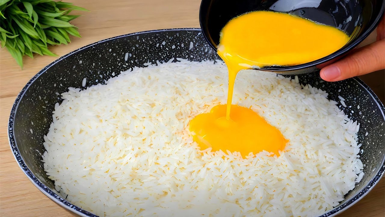 This Rice and Egg Recipe is so Delicious that I Can Make it Every Holiday
