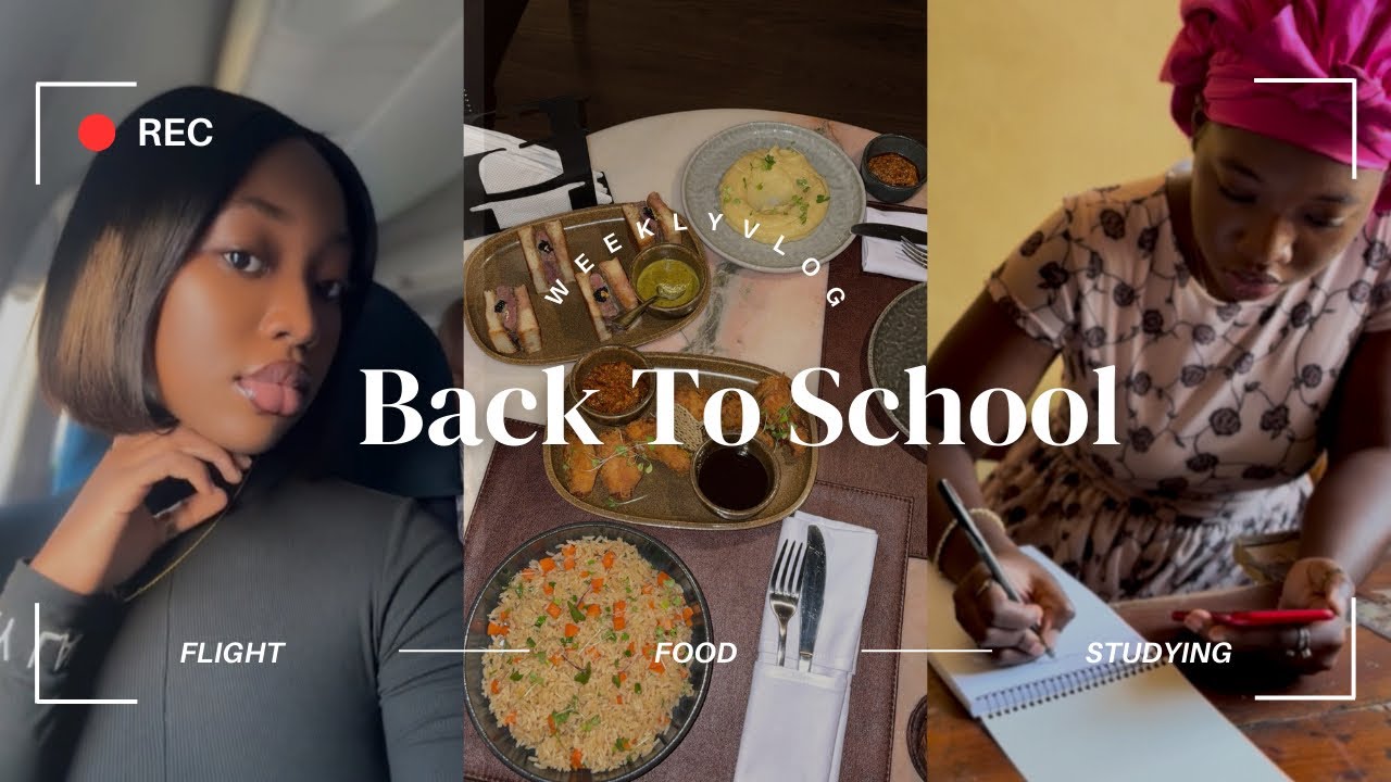 Back to School Vlog ✈️ | Flying Back, Moving In, Shopping & Lecturer Wahala