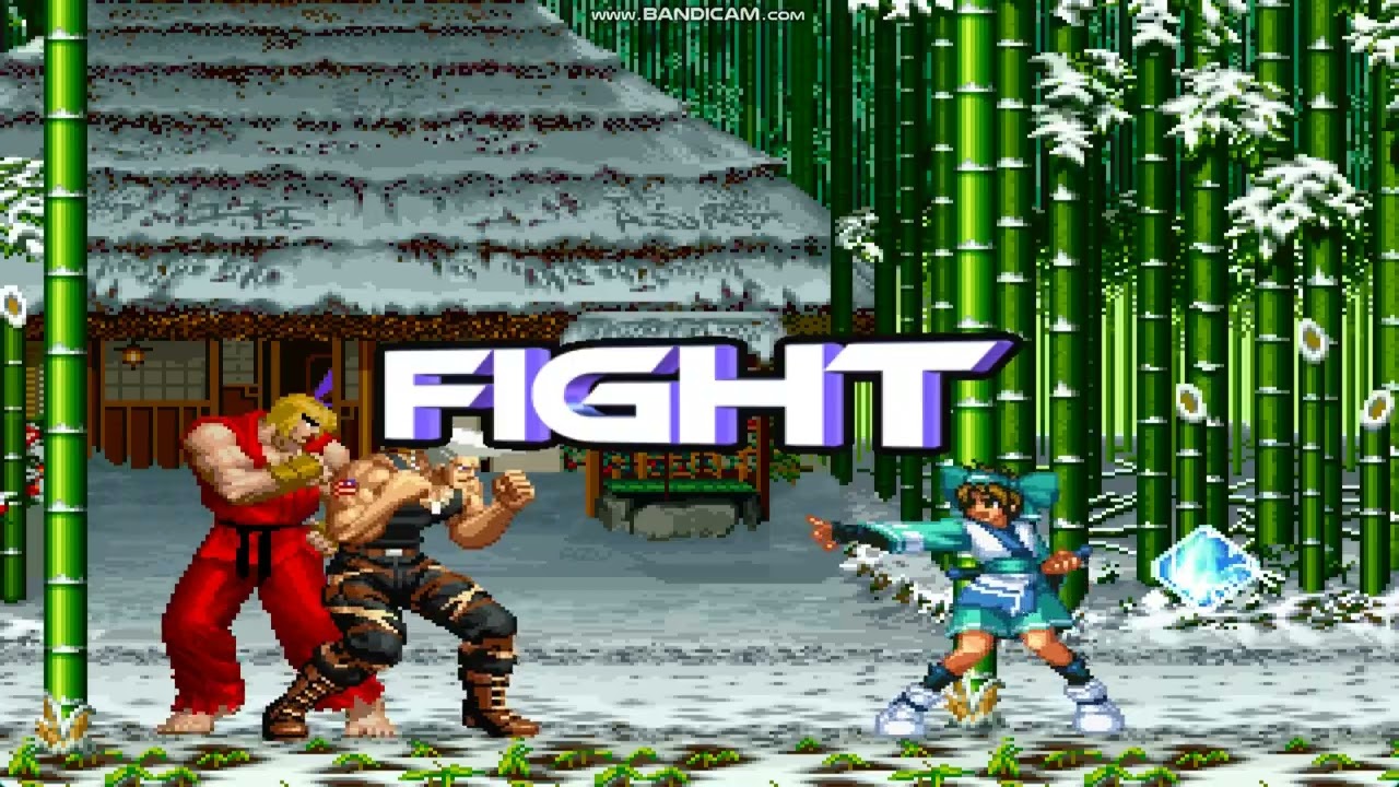 Guile & Ken vs. Rimururu