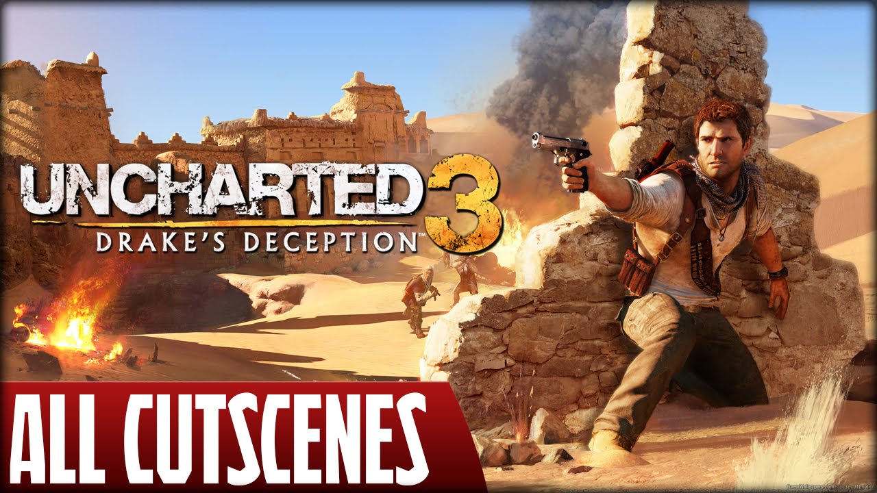 Uncharted 3: Drake's Deception (PS3) - All Cutscenes