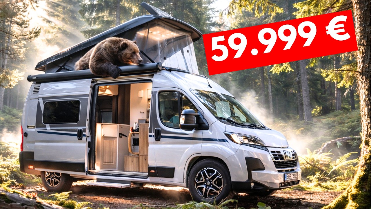 59.999€ Kompakt, clever, Carado – Carado CV541 Pro mit Aufstelldach als perfekter Paar-Camper?