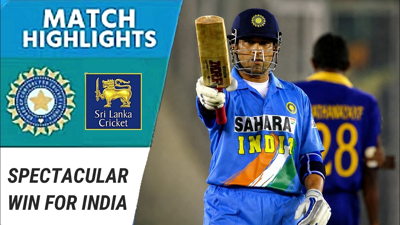 India vs Sri Lanka | Match Highlights | Sachin Tendulkar Returned In Spectacular Fashion