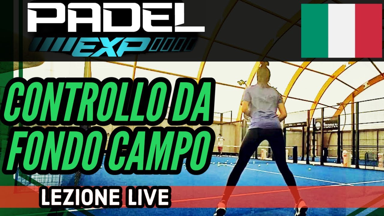 Lezione di Padel - Controllo dei colpi da fondo campo