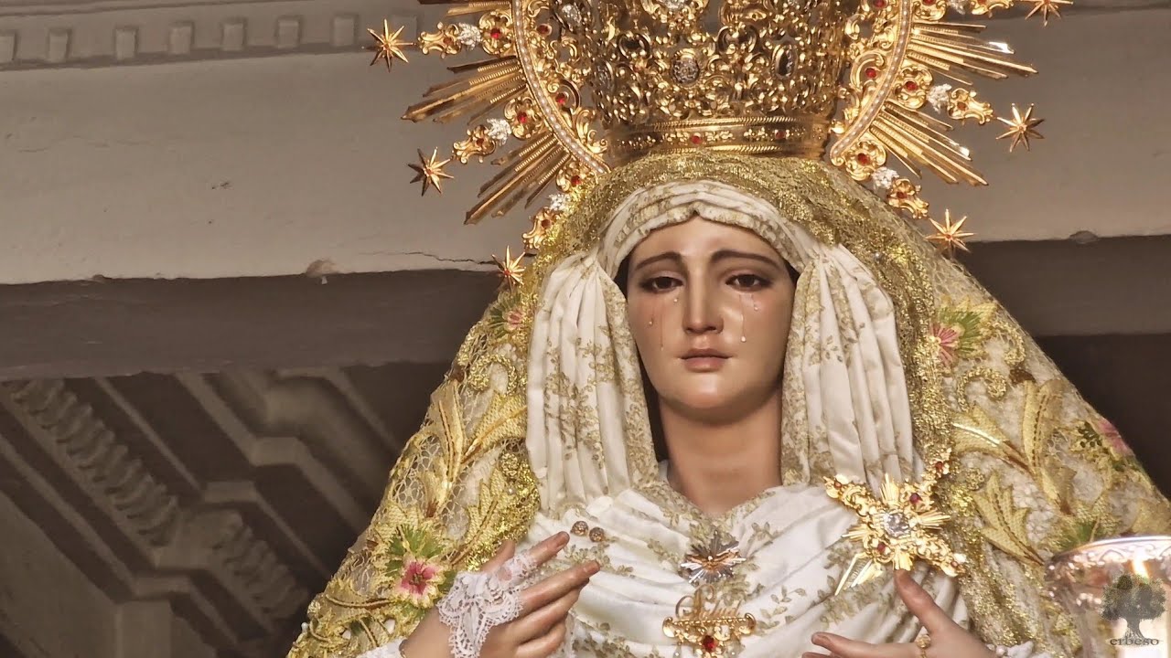 Salida de la Virgen de la Salud en la Magna de Algeciras - BM Carmen (Villalba del Alcor)
