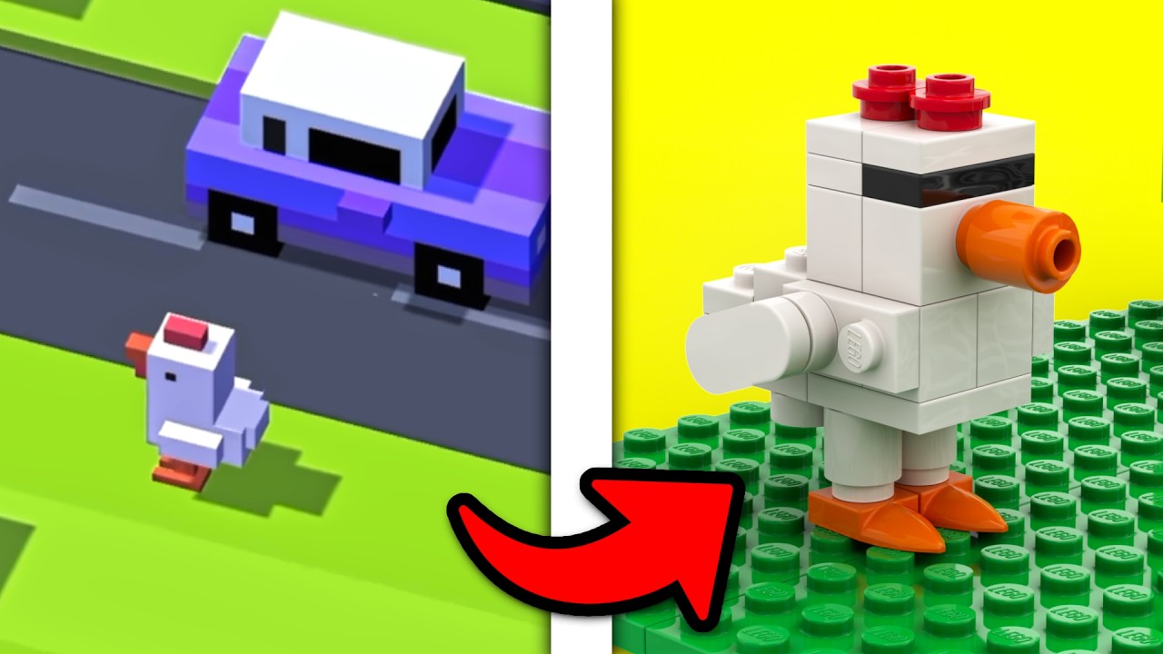 Przerobiłem Gry na zestawy Lego bez doświadczenia