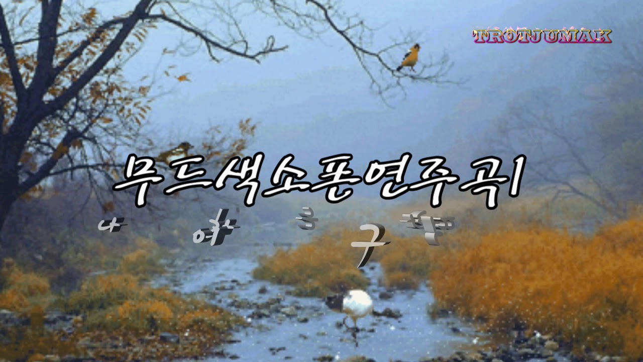 김원용☞ 트로트 무드 색소폰 연주곡 1집