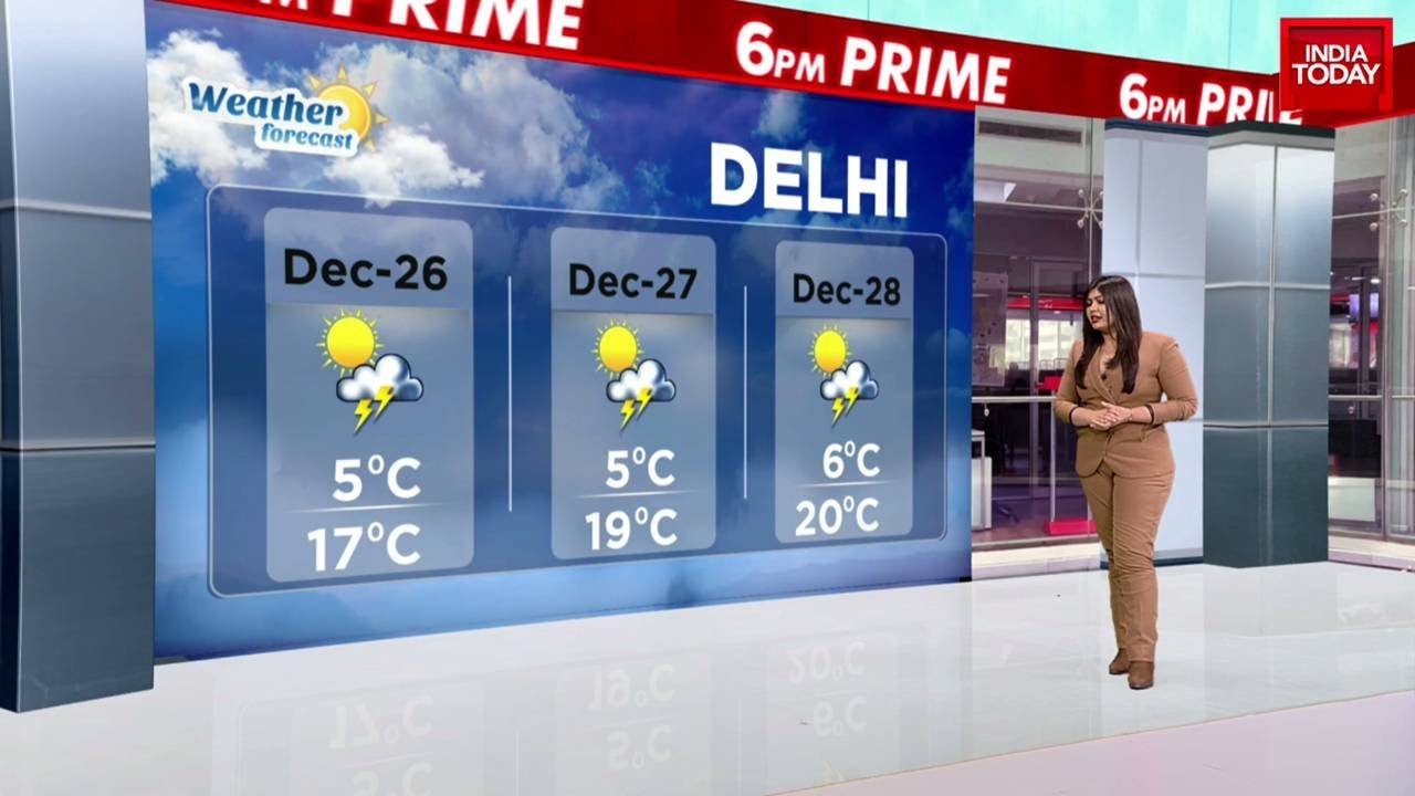 Winter Intensifies As Dense Fog, Cold Wave Grip North India; Yellow Alert Issued In Delhi