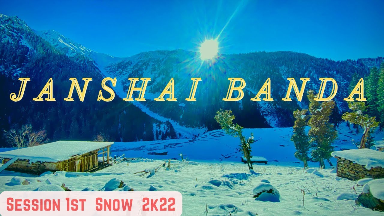 Session 1st Snow The Beautiful Janshai Meadows Kalam Swat //#Muhammadrafivlog #swat #hiking