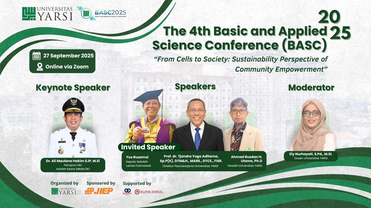 Basic and Applied Science Conference (BASC) 2025 - Room 5