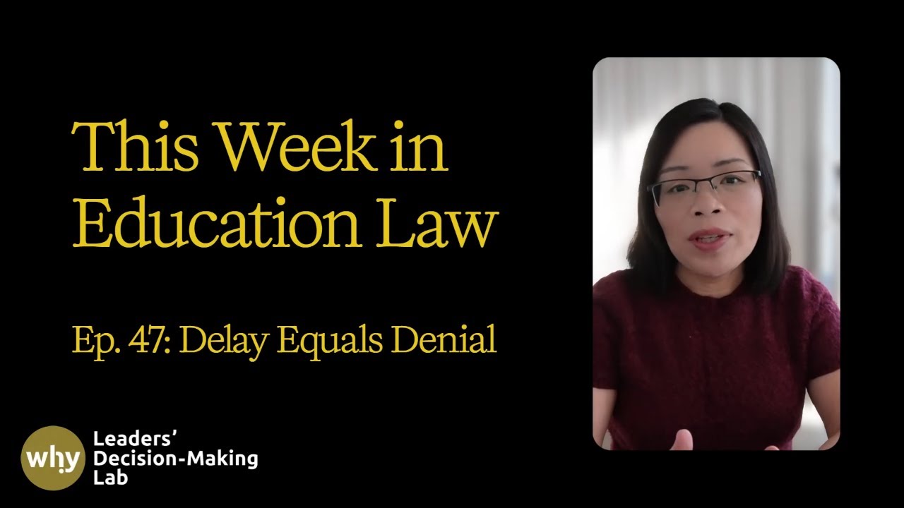 When Bureaucratic Delay Equals Denial | Strife v. Aldine Independent School District (2025)
