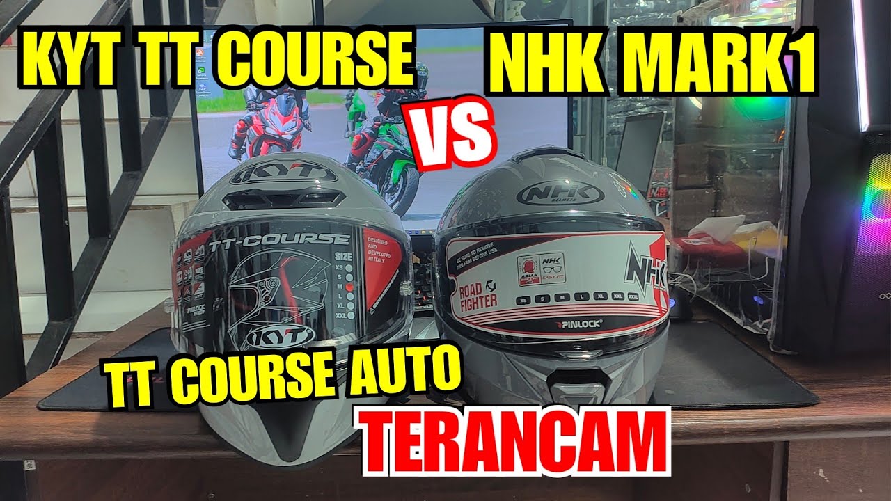 KOMPARASI NHK MARK1 VS KYT TT COURSE | ADU FITUR DAN QUALITAS