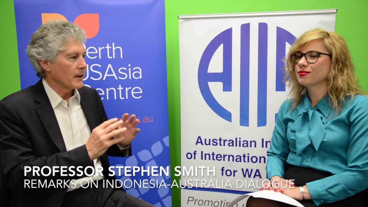 Professor Stephen Smith Remarks on Indonesia-Australia Dialogue