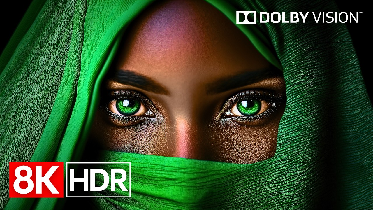 Incredible Detail & Color in 8K HDR Dolby Vision (8K 60fps Video)