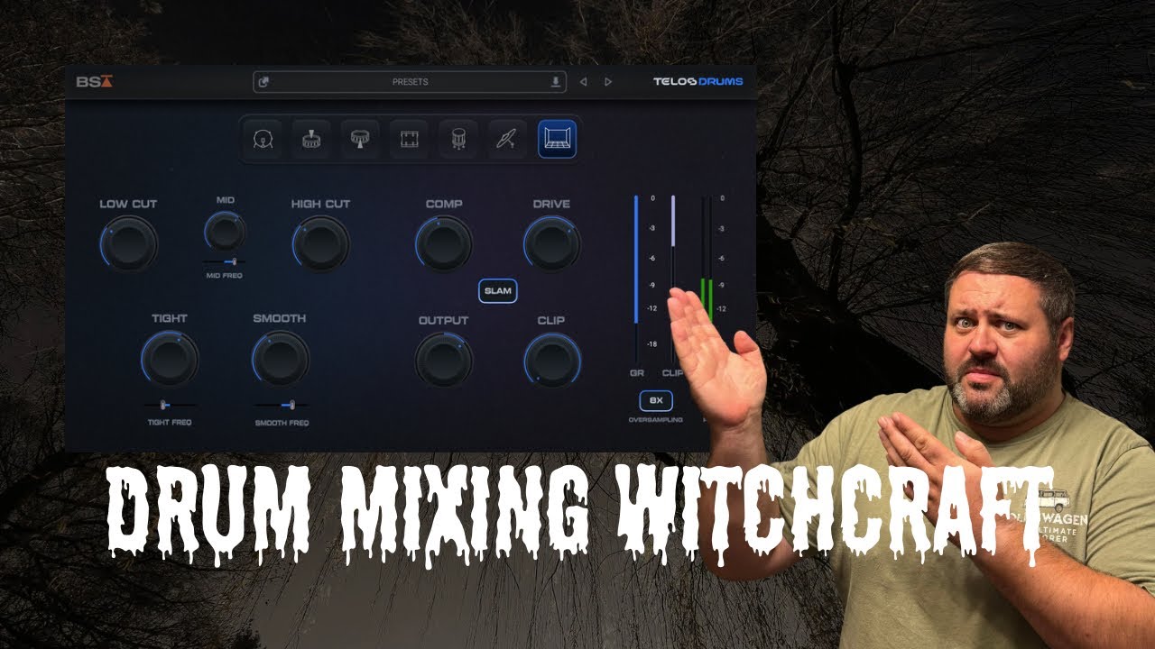 Плагин Black Salt Audio Telos Drums – является ли это колдовством по микшированию барабанов?