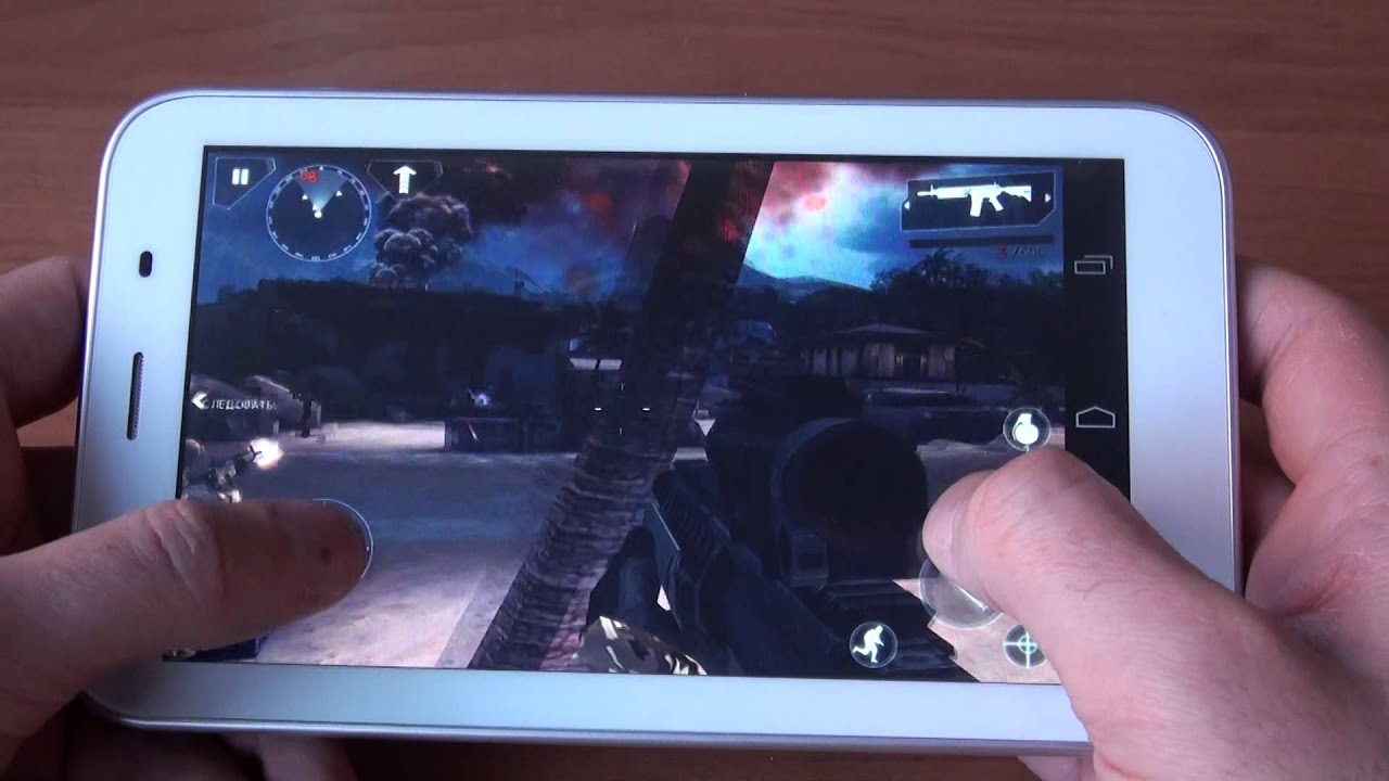 bb mobile Techno 7 0 3G Modern Combat 4  Gameplay