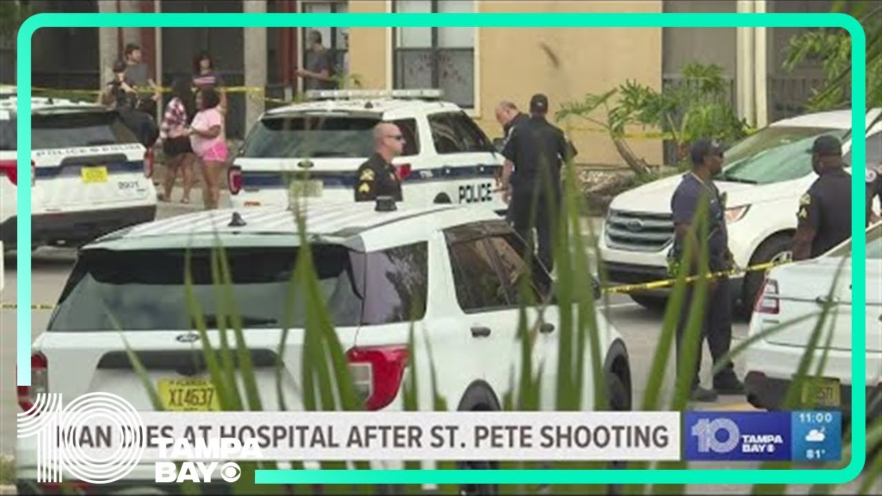Police: Man dies at hospital after shooting in St. Pete