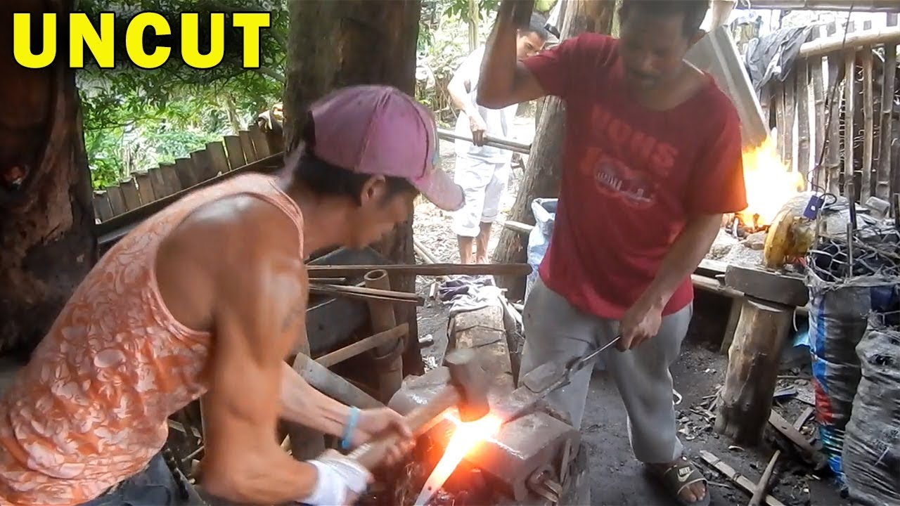 How Blacksmiths make Sugarcane Machetes UNCUT VERSION