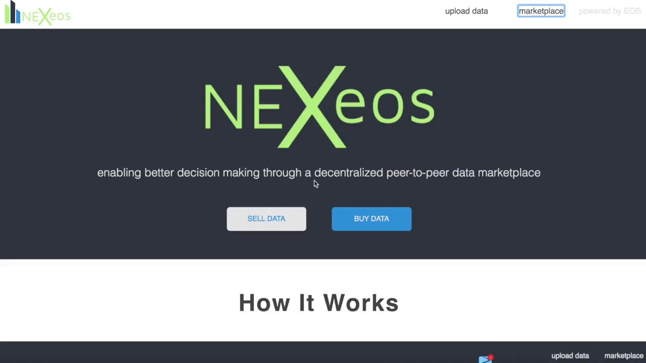 NeXeos EOS Blockchain DApp - Hong Kong Hackathon June 10, 2018