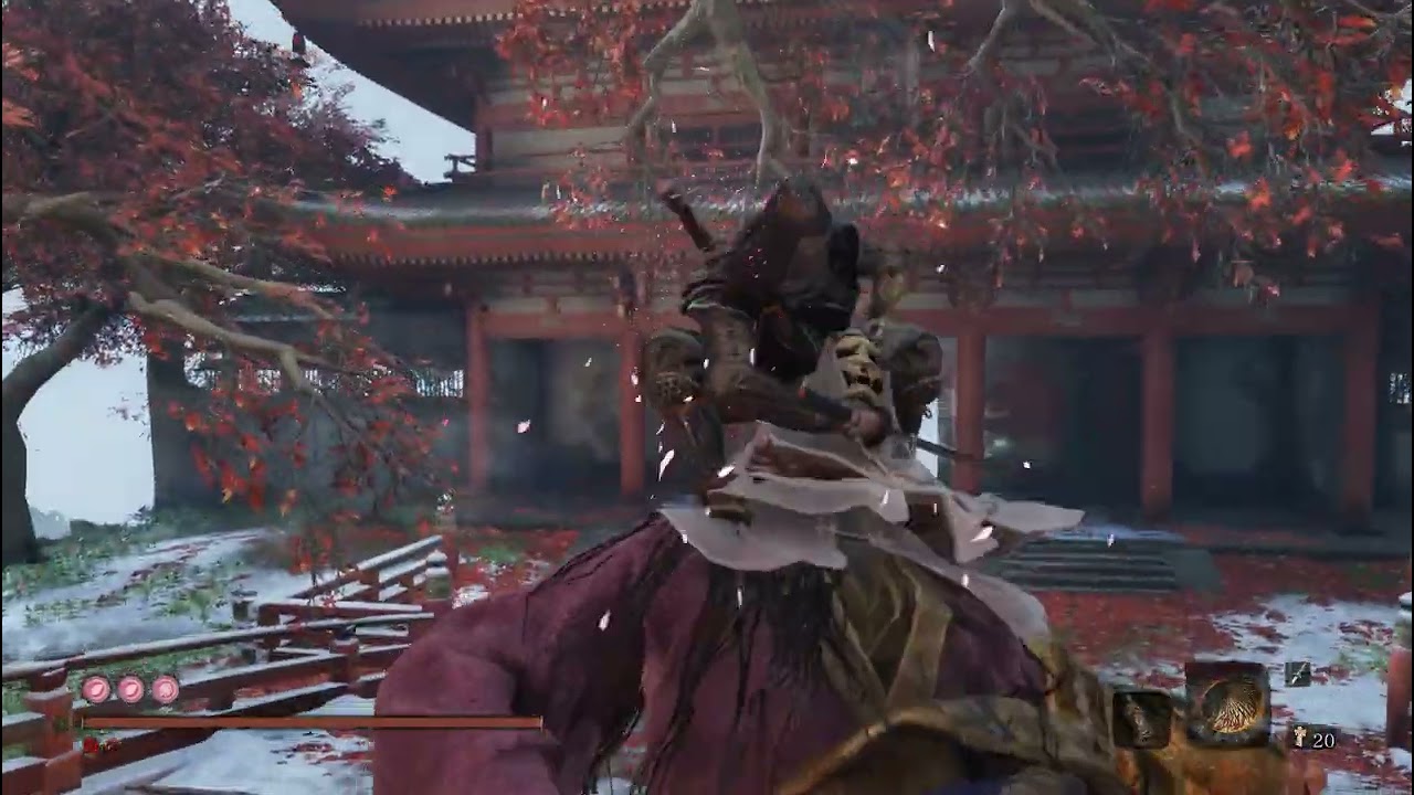 SEKIRO - True Monk First and Second Phase SKIP