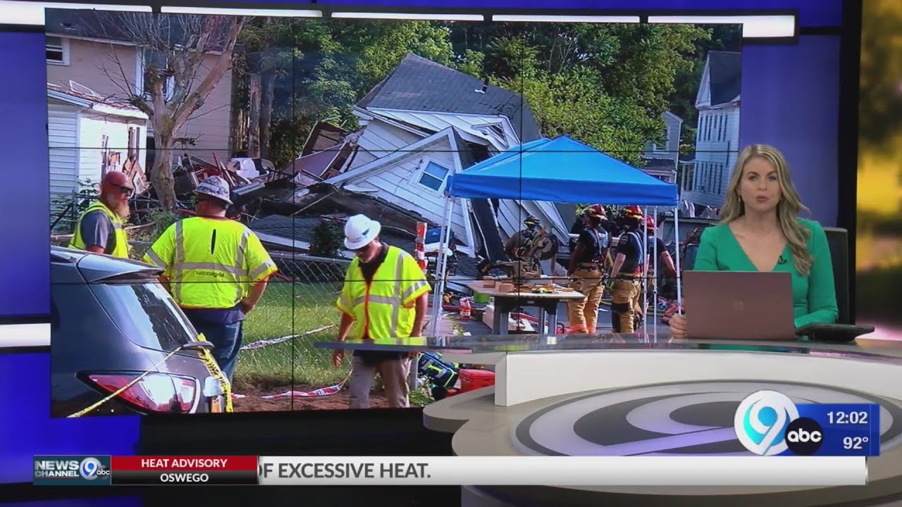 Noon update on Syracuse house collapse