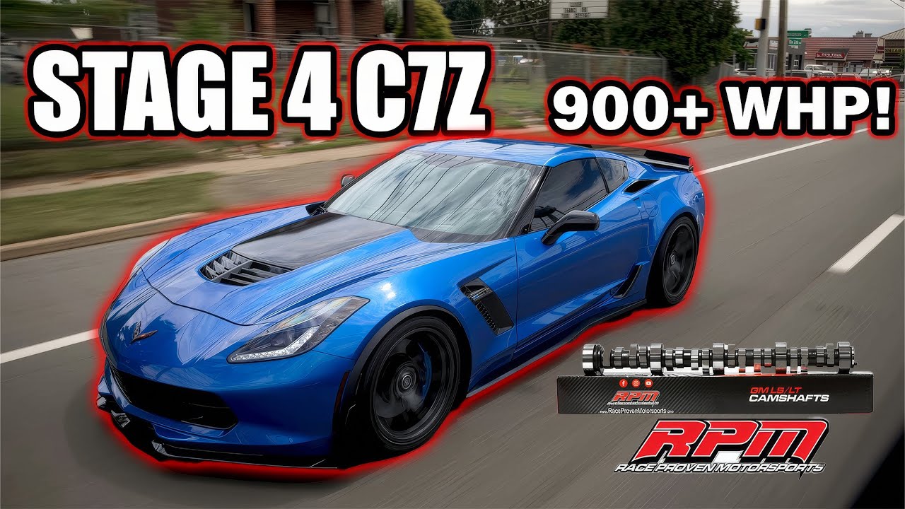 Удивительный 900+ RWHP Stage 4 C7 Z06!!