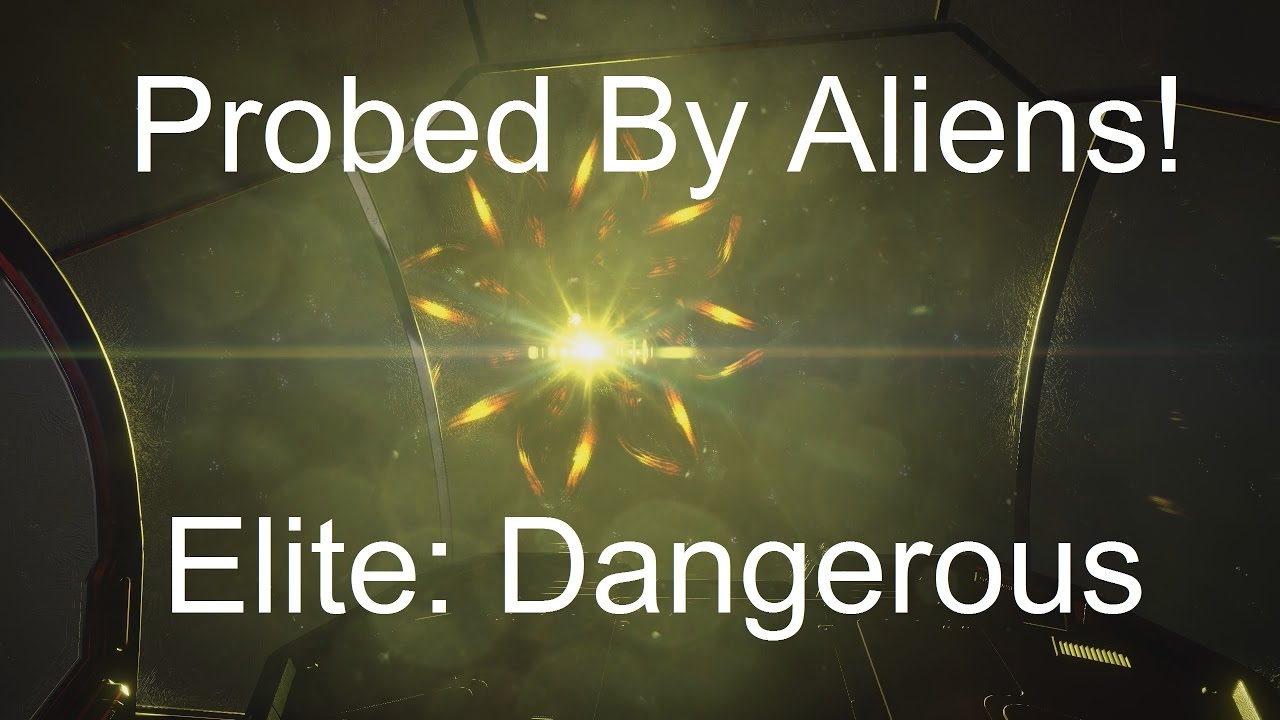 First Encounter With Alien Spaceship in Elite: Dangerous