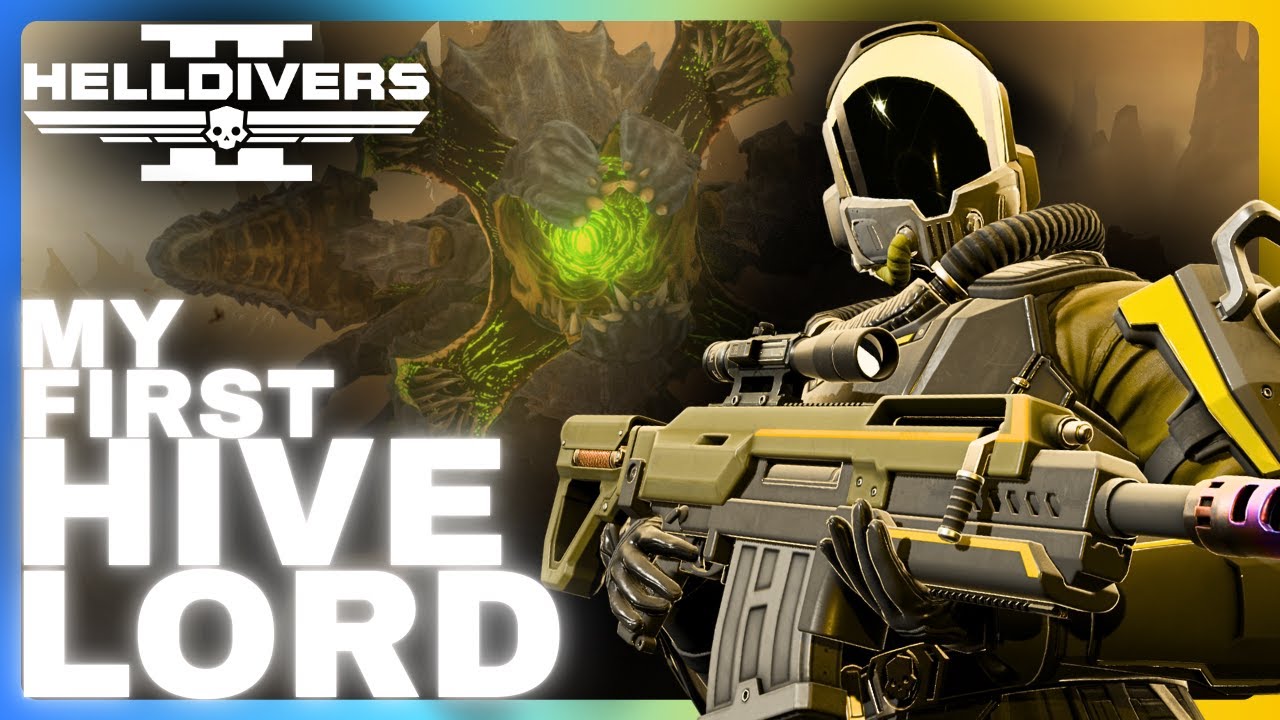 Первый контакт с Повелителем Улья… Я был не готов | Helldivers 2