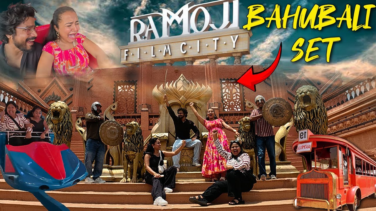 World’s Biggest Film Studio Tour 🎥 | Ramoji Film City Hyderabad | 