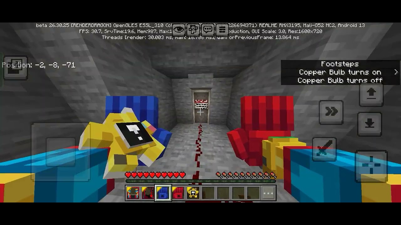 Poppy playtime chapter 0 | Minecraft (mebesm) [PART 1]