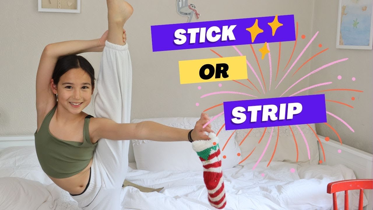 STICK or STRIP! Gymnastics challenge