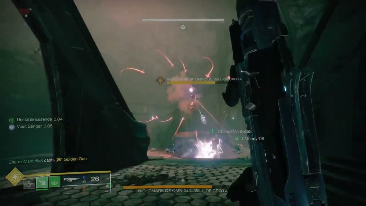 Destiny 2 ShadowKeep Coop Campaign Nightmare Hunt Omnigul Boss Battle w J426 L418 XSX