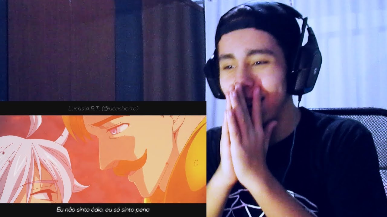 REACT Rap do Escanor (Nanatsu no Taizai) - ORGULHOSO COMO UM LEÃO | NERD HITS (7 Minutoz)