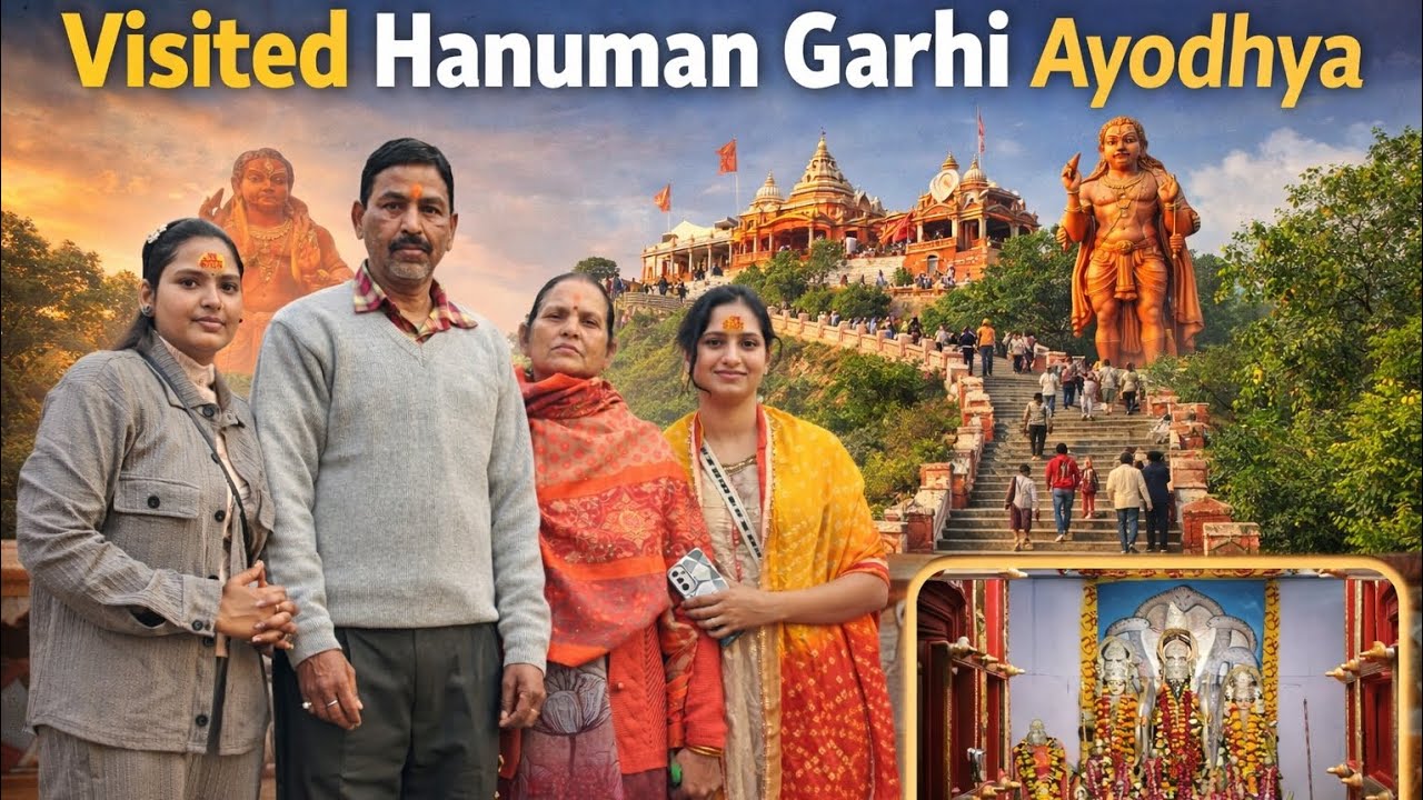 “Shri Hanuman Garhi Darshan ❤️ | Parivaar Ke Saath”