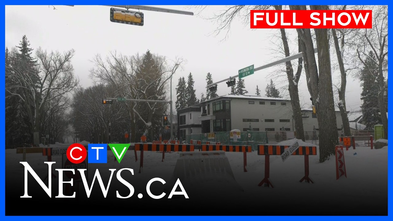City puts 2 road projects on the back burner | CTV News Edmonton at 11:30 for Feb. 23, 2026