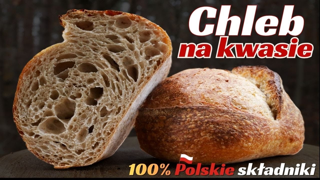 Najprostszy, ręcznie wykonany Chleb, który Zawsze Wychodzi! Pyszny jak z najlepszej piekarni !