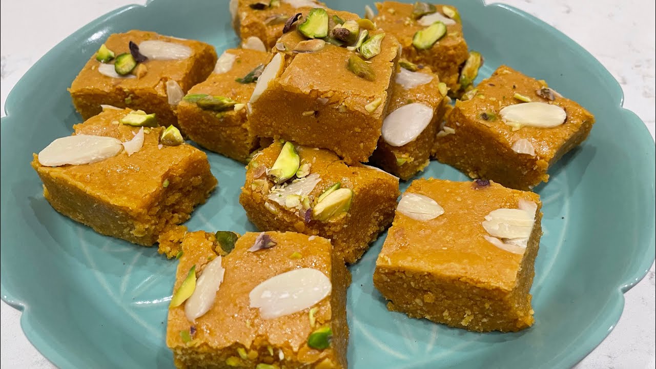 Diwali Special Mohanthal | Besan barfi 