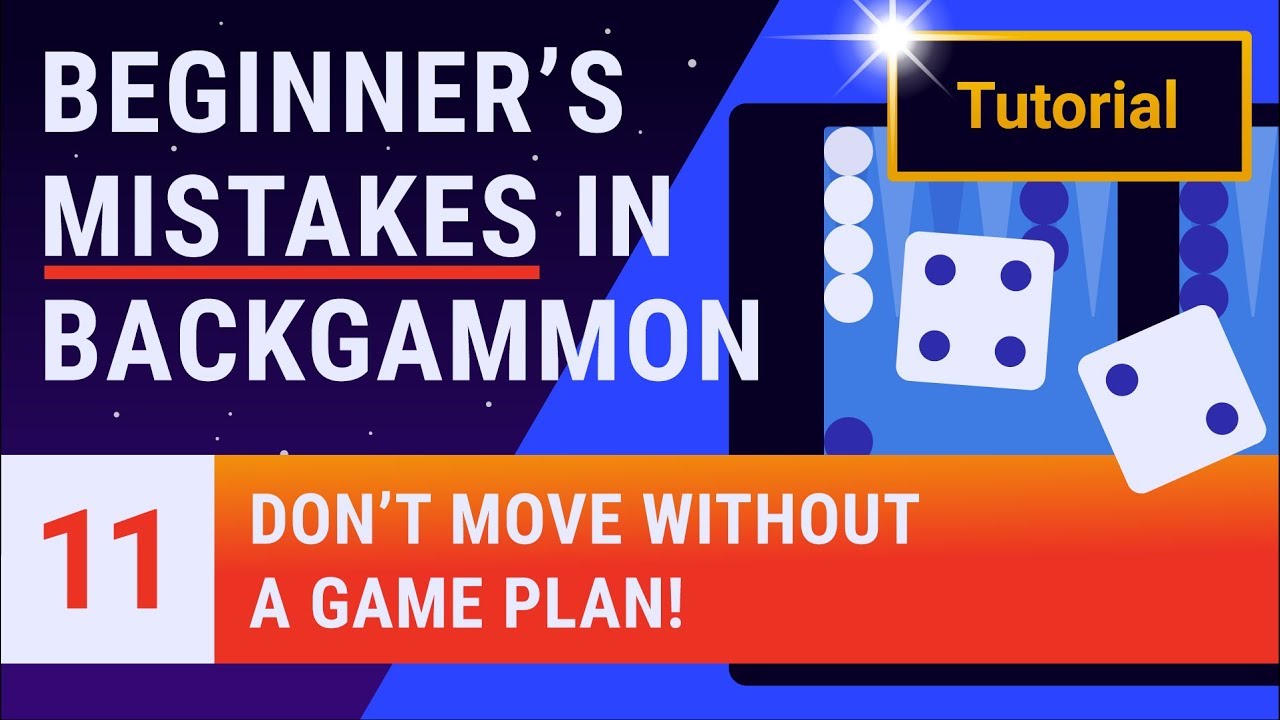 Beginner's Mistakes in Backgammon - Lesson 11 of 12