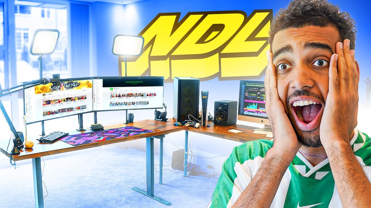 I Built Niko His Dream Gaming Den! Part 1!