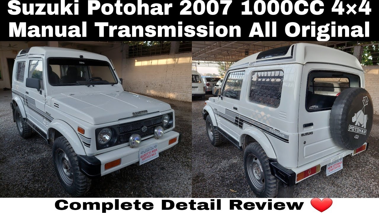 Suzuki Potohar 4×4 Jeep 2007 | 1000CC Engine | Intahai Sasti Potohar | Still Trending | Cars Hunt