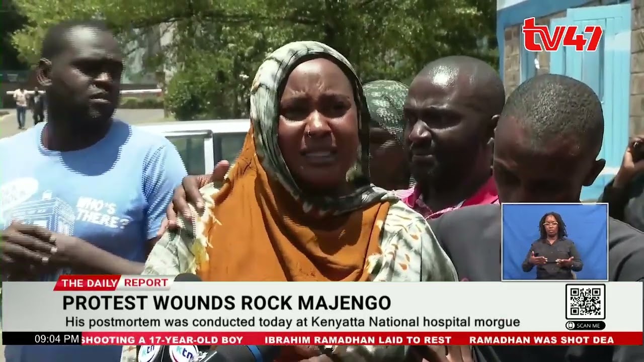 17-Year-Old Boy Ibrahim Ramadhan Allegedly Slain By Police Laid To Rest At Kariokor Cemetery