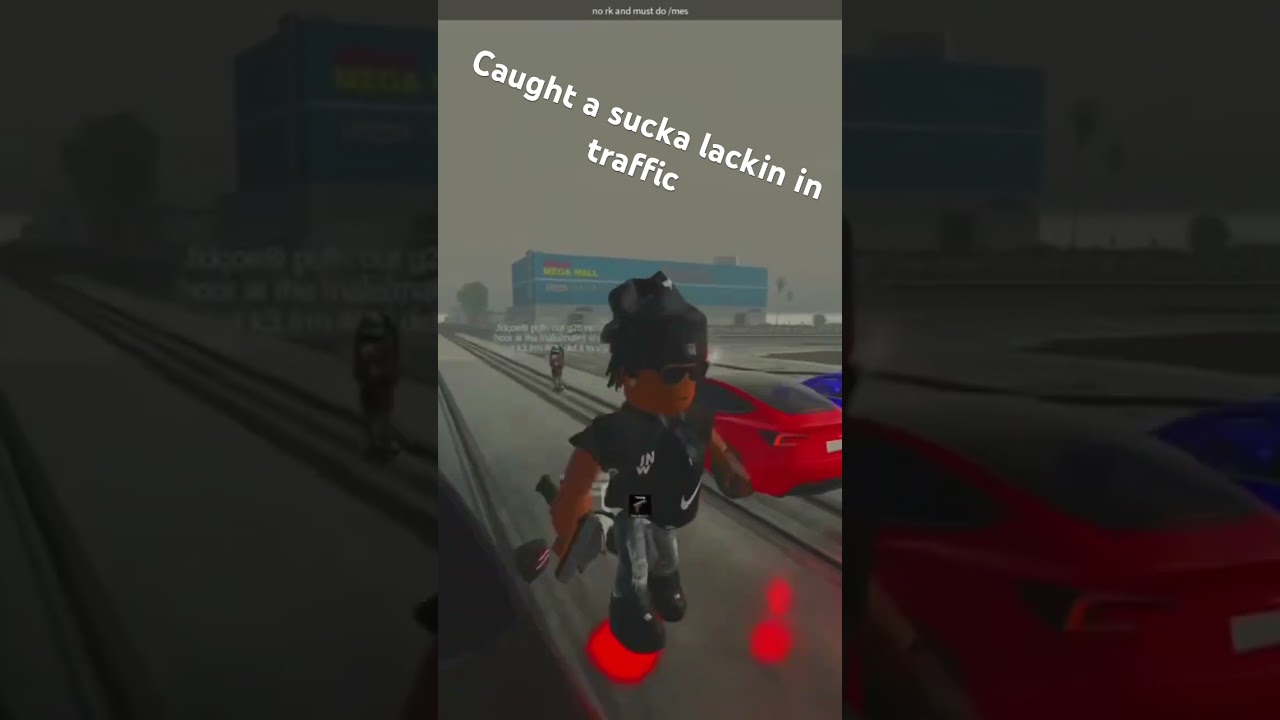 Bumped in traffic #newleaf #roblox #furiousfade #gtarp #fivem #viral #funny #roleplay #gta