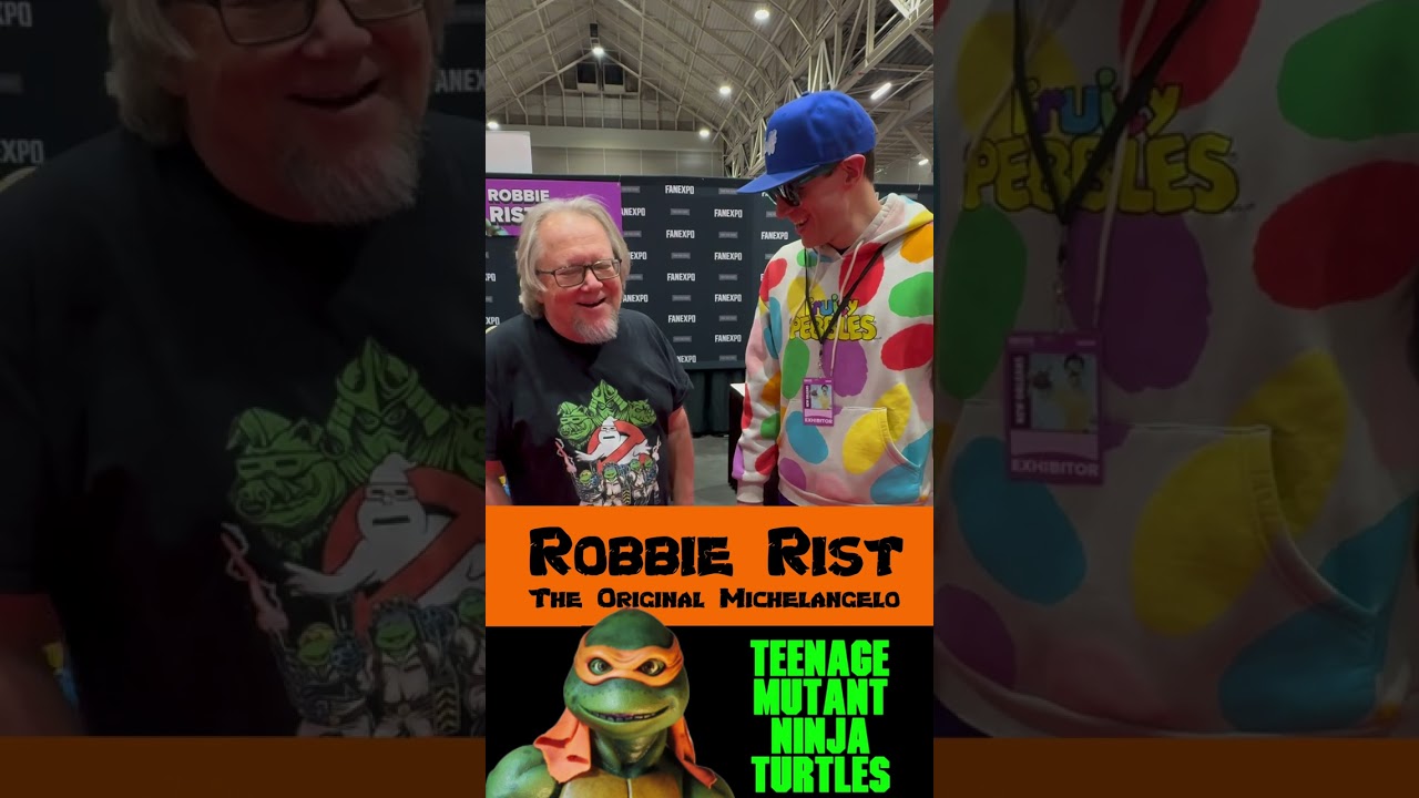 Weird Interviews with Robbie Rist the original Michelangelo 