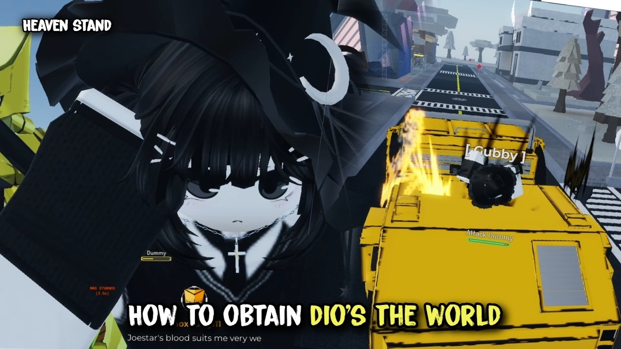 How To Obtain Dio's The World | Heaven Stand