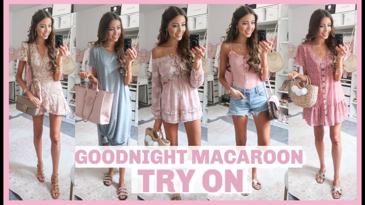 SUMMER OUTFIT IDEAS 2019 | GOODNIGHT MACAROON TRY ON HAUL + REVIEW