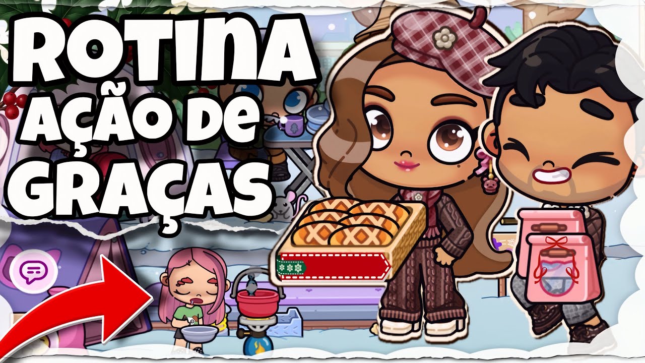 😱ROTINA ESPECIAL DE AÇÃO DE GRAÇAS 🙏✨ GATINHOS ABANDONADOS NO CORREIO 😿📦| AVATAR WORLD HISTÓRIAS ✨