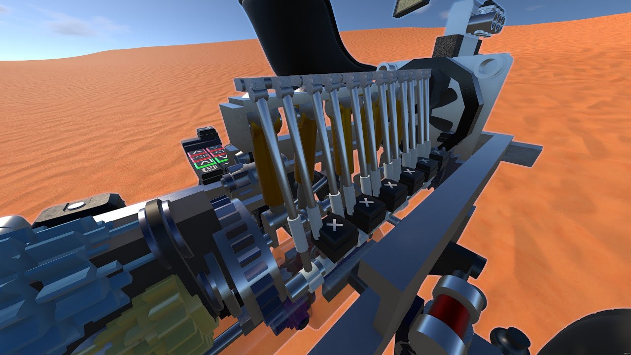 Gearblock Linear actuator engine testing.