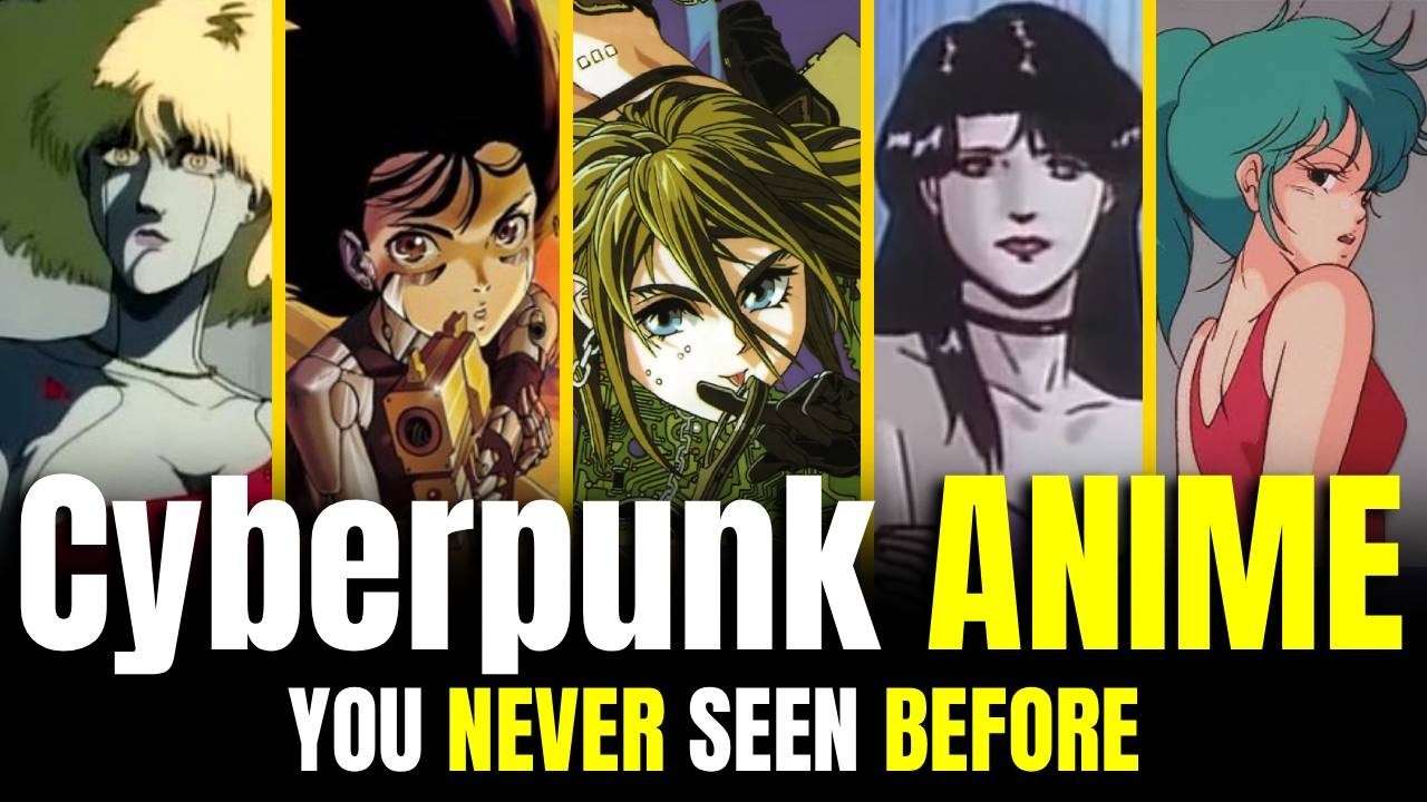 9 Forgotten CYBERPUNK Animes