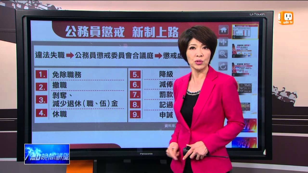 【2016.05.02】公務員懲戒 新制上路 -udn tv