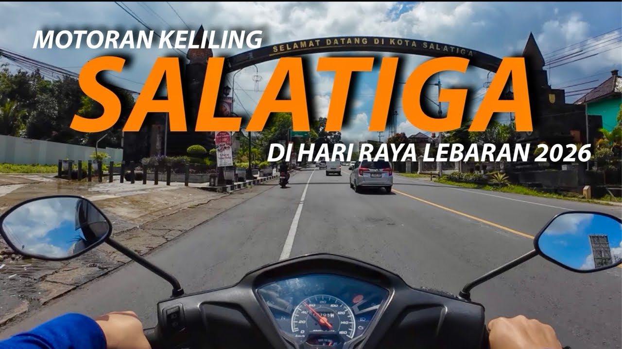 MOTORAN KELILING KOTA SALATIGA DI HARI RAYA LEBARAN 2026