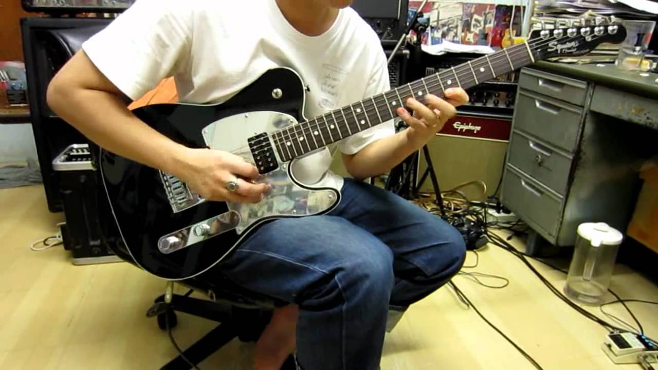 Squier Telecaster John 5 Guitar Drive Sound